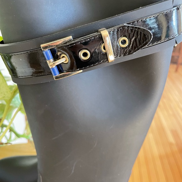 Tommy Hilfiger rain boots, color: Black size:6 - Picture 6 of 10